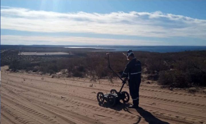 Georradar (GPR) en yacimiento — NQN Survey